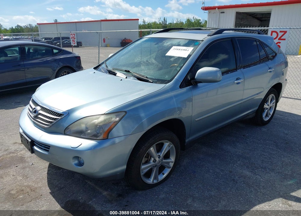 2008 LEXUS RX 400H VIN: JTJGW31U182007858
