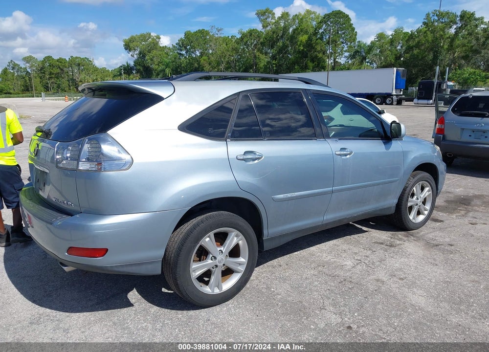 2008 LEXUS RX 400H VIN: JTJGW31U182007858
