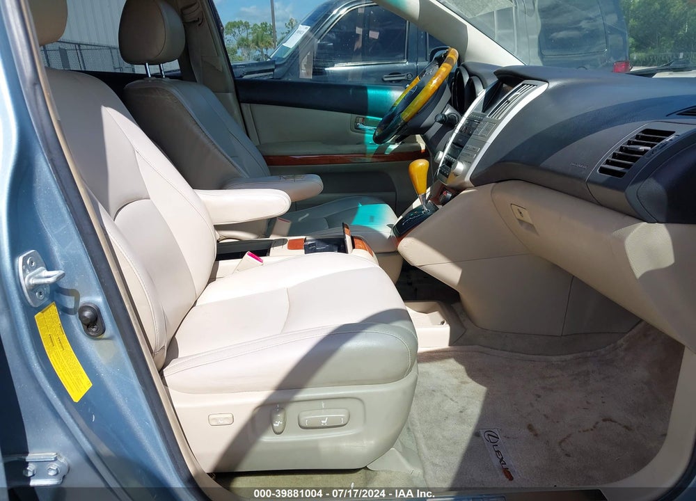 2008 LEXUS RX 400H VIN: JTJGW31U182007858
