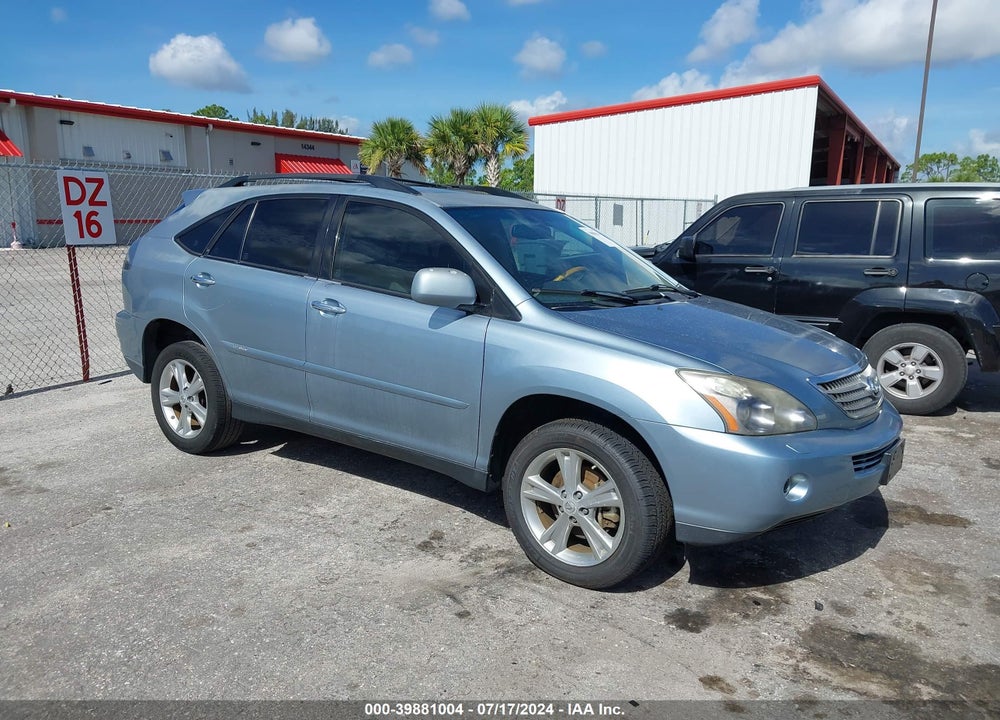2008 LEXUS RX 400H VIN: JTJGW31U182007858