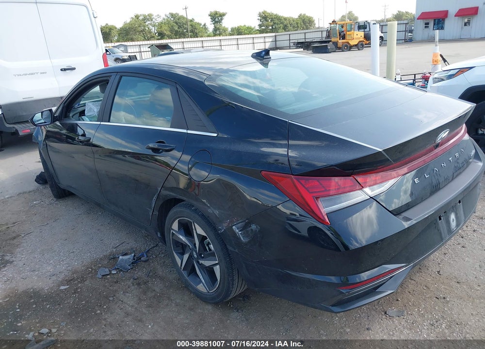 2023 HYUNDAI ELANTRA LIMITED VIN: KMHLP4AG1PU376815