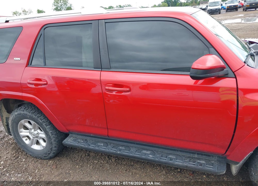 2018 TOYOTA 4RUNNER SR5 VIN: JTEBU5JR7J5540534
