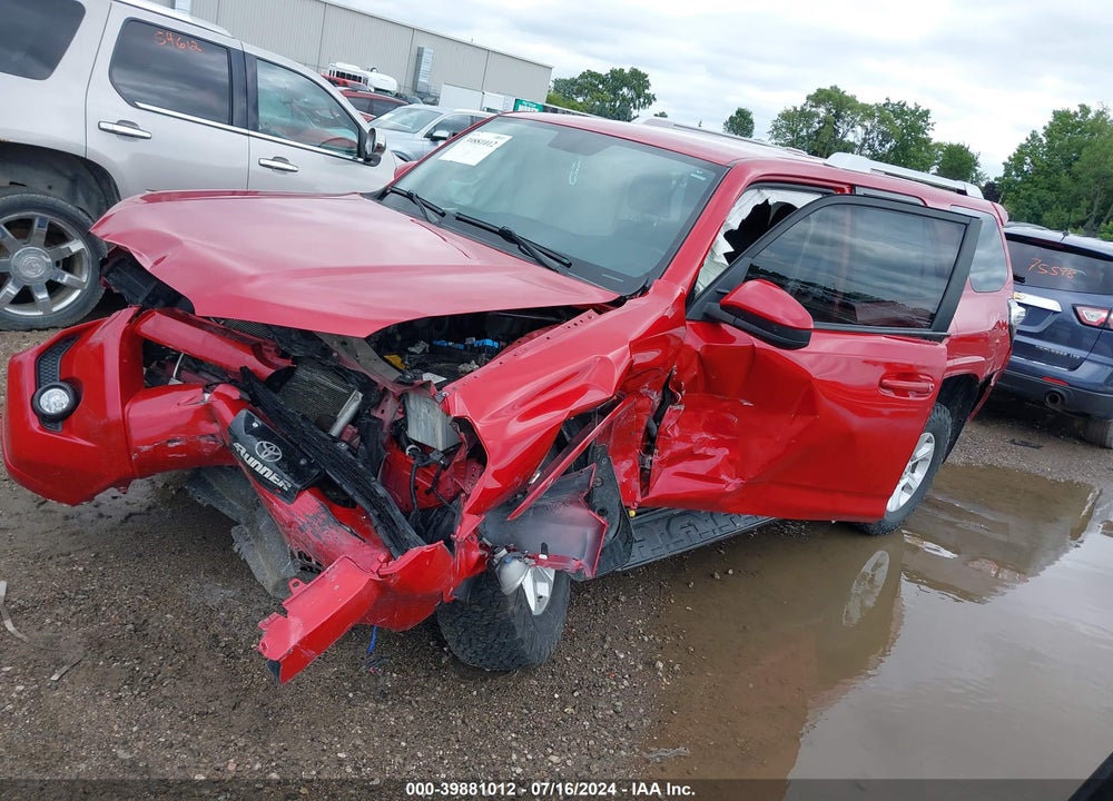 2018 TOYOTA 4RUNNER SR5 VIN: JTEBU5JR7J5540534