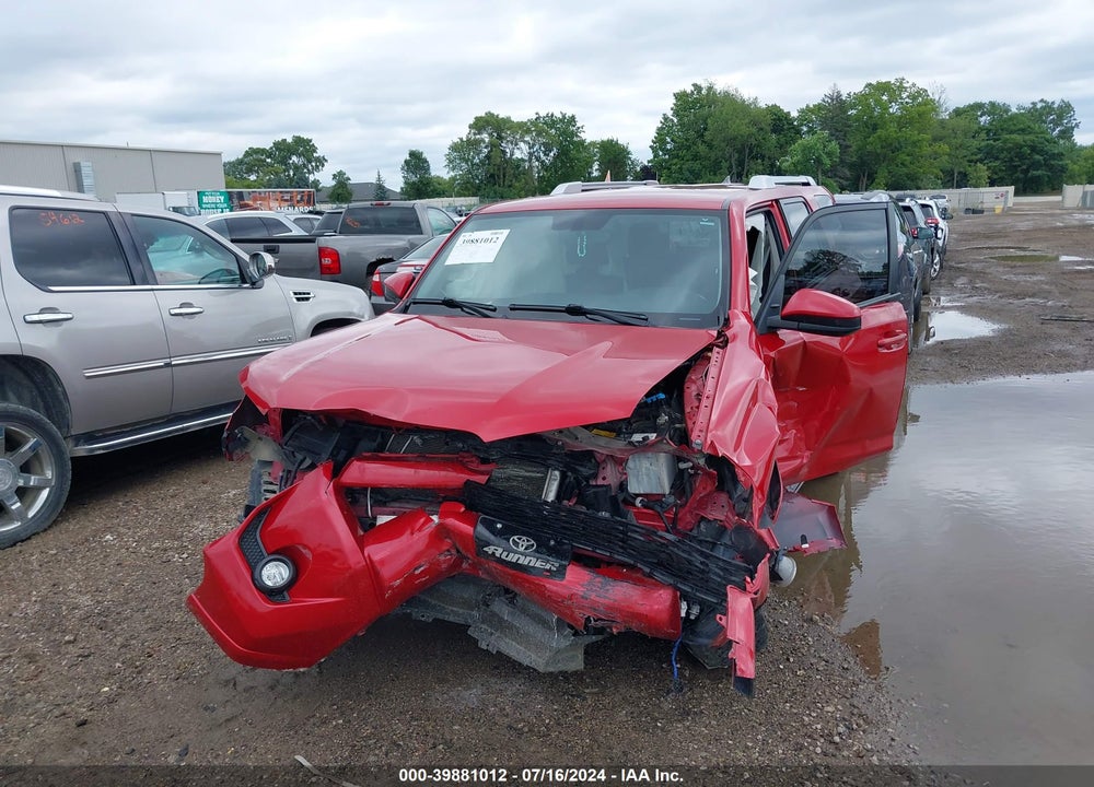 2018 TOYOTA 4RUNNER SR5 VIN: JTEBU5JR7J5540534