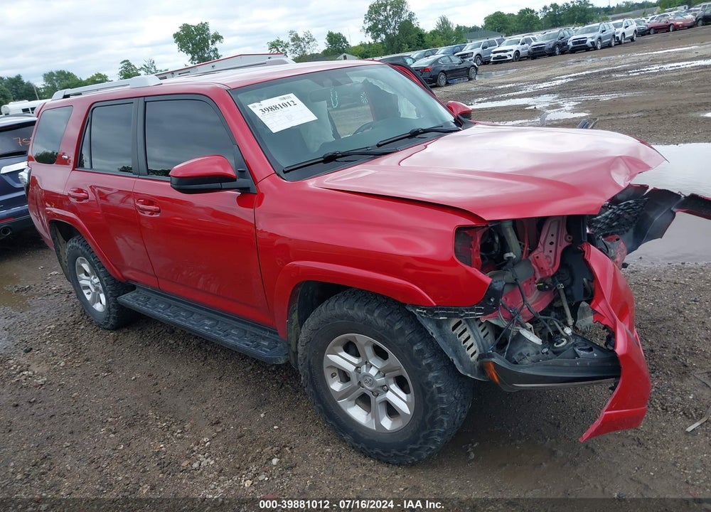 2018 TOYOTA 4RUNNER SR5 VIN: JTEBU5JR7J5540534