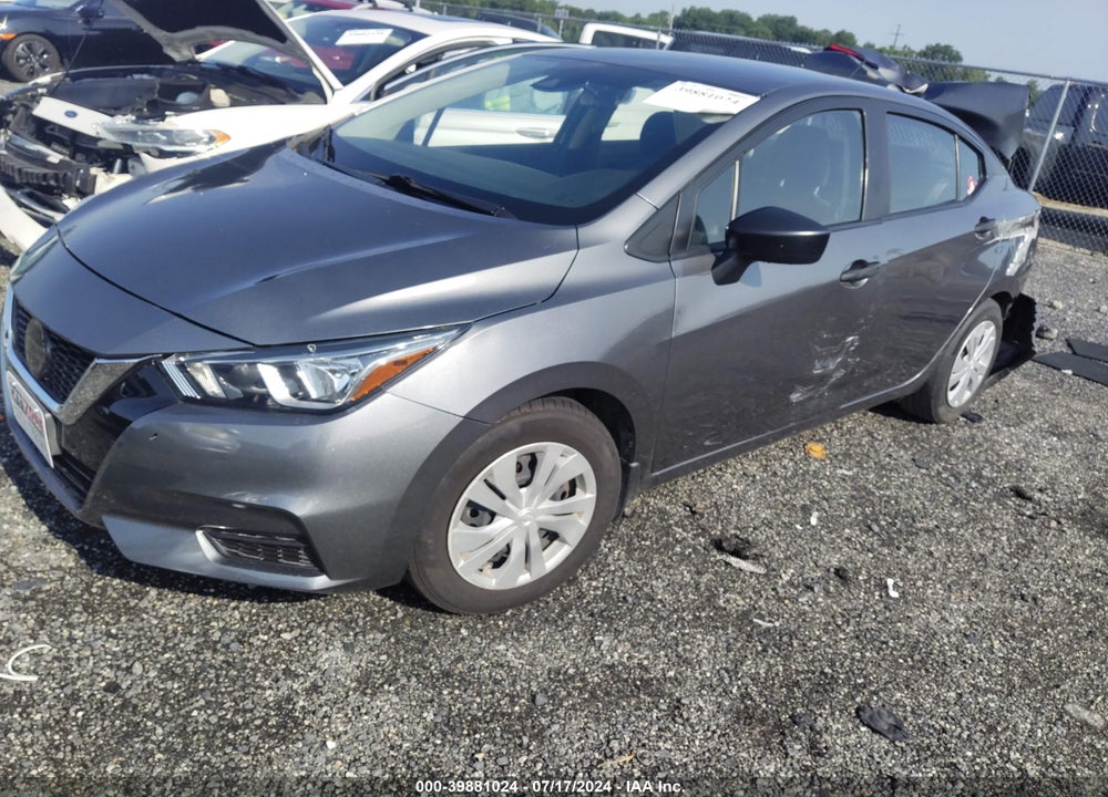 2020 NISSAN VERSA S XTRONIC CVT VIN: 3N1CN8DV9LL910016