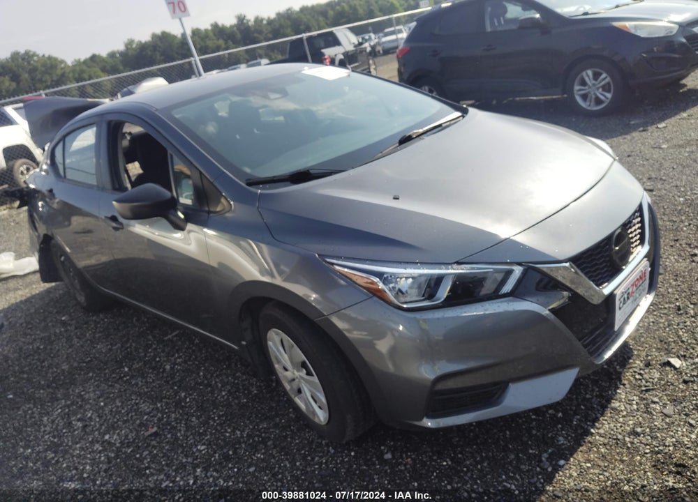 2020 NISSAN VERSA S XTRONIC CVT VIN: 3N1CN8DV9LL910016