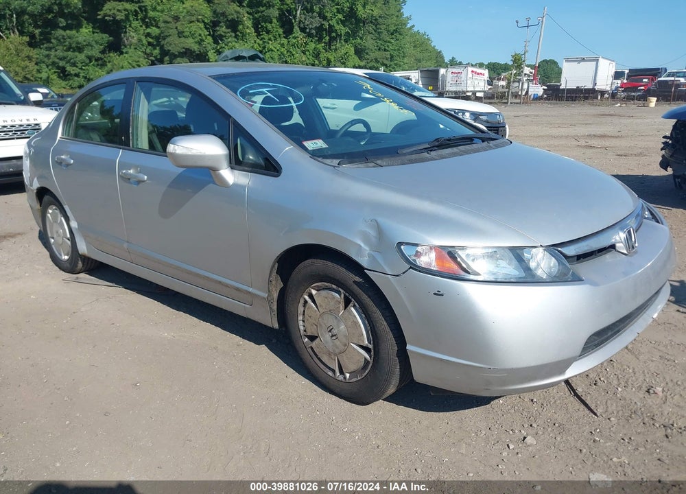 2006 HONDA CIVIC HYBRID VIN: JHMFA36256S022265