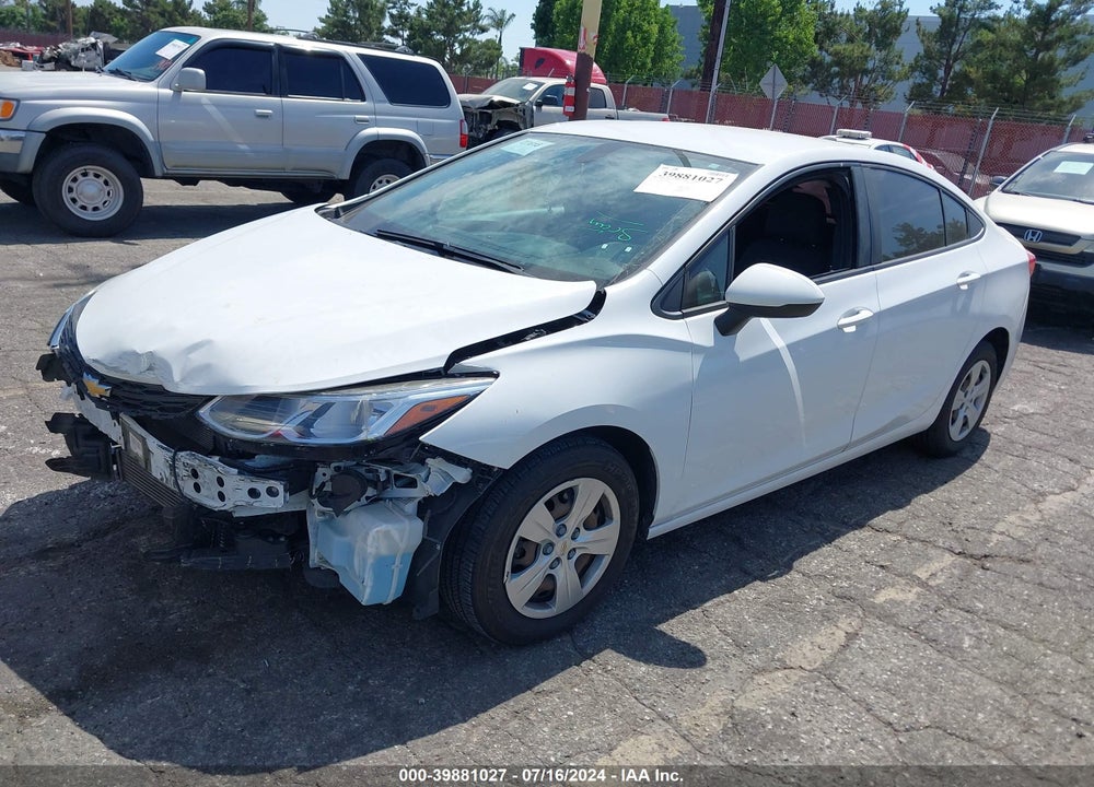 2018 CHEVROLET CRUZE LS AUTO VIN: 1G1BC5SM2J7214308