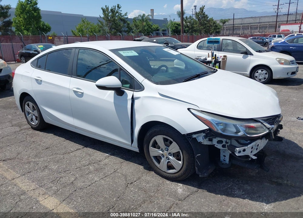 2018 CHEVROLET CRUZE LS AUTO VIN: 1G1BC5SM2J7214308