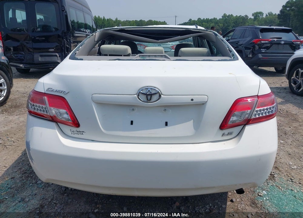 2010 TOYOTA CAMRY VIN: 4T1BF3EK3AU552147