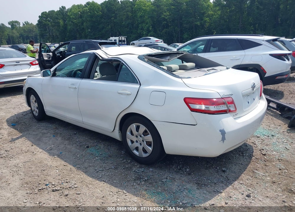 2010 TOYOTA CAMRY VIN: 4T1BF3EK3AU552147