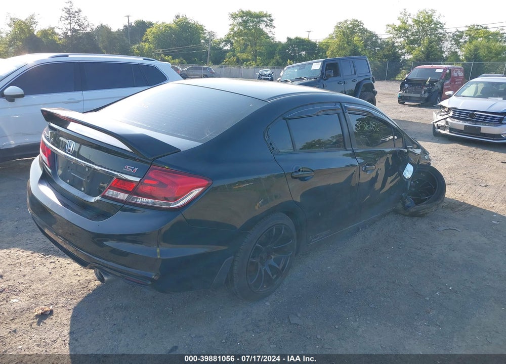 2015 HONDA CIVIC SI VIN: 2HGFB6E59FH701668