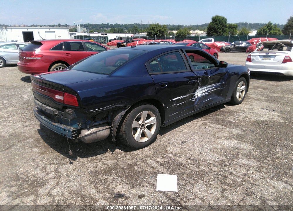 2014 DODGE CHARGER SE VIN: 2C3CDXBG4EH177534