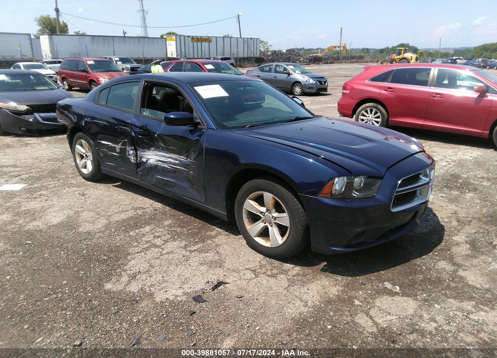 2014 DODGE CHARGER SE VIN: 2C3CDXBG4EH177534