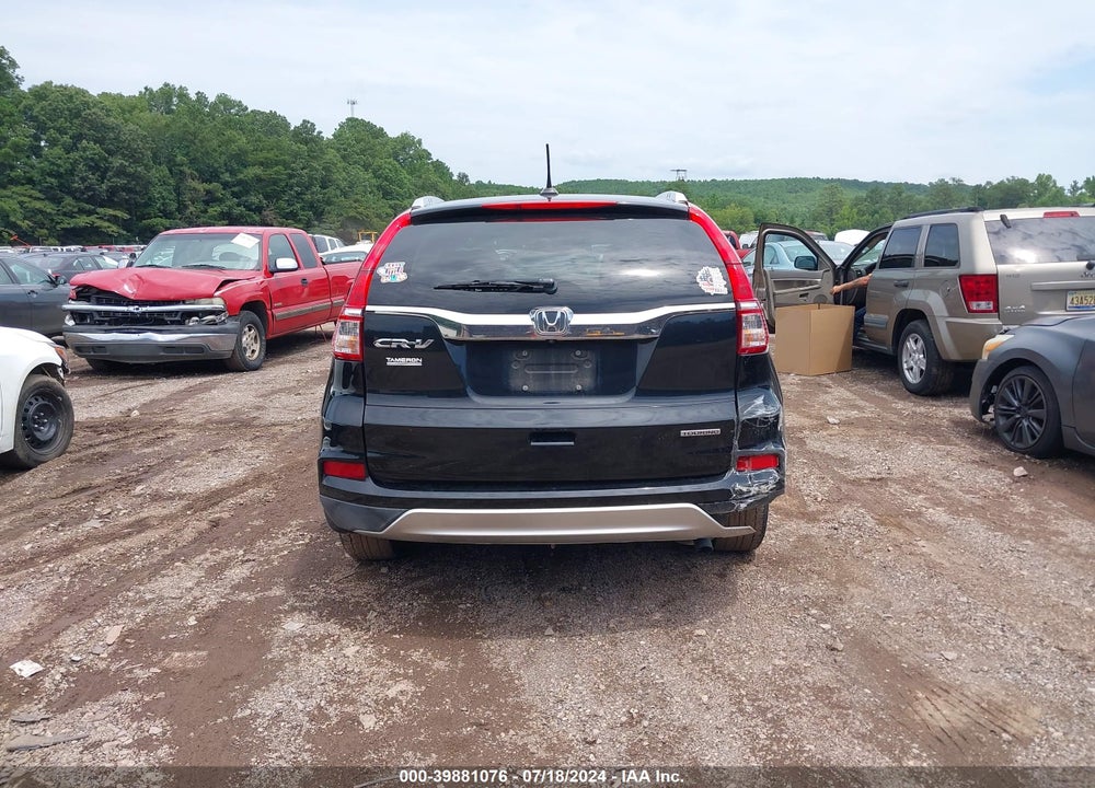 2016 HONDA CR-V TOURING VIN: 5J6RM3H94GL004460