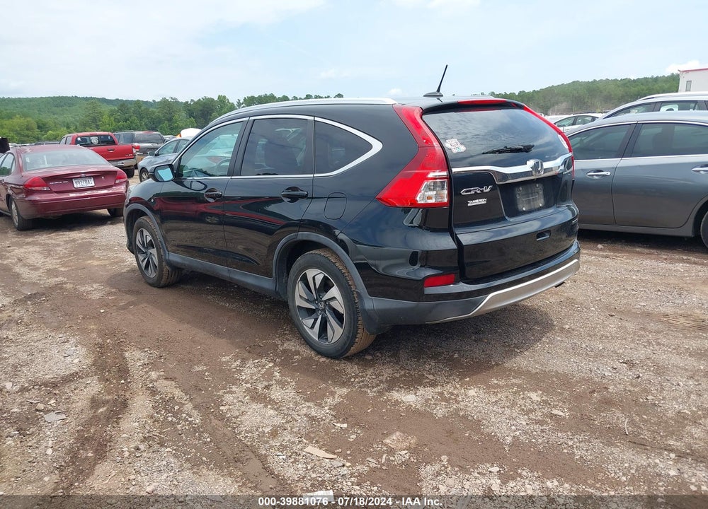 2016 HONDA CR-V TOURING VIN: 5J6RM3H94GL004460
