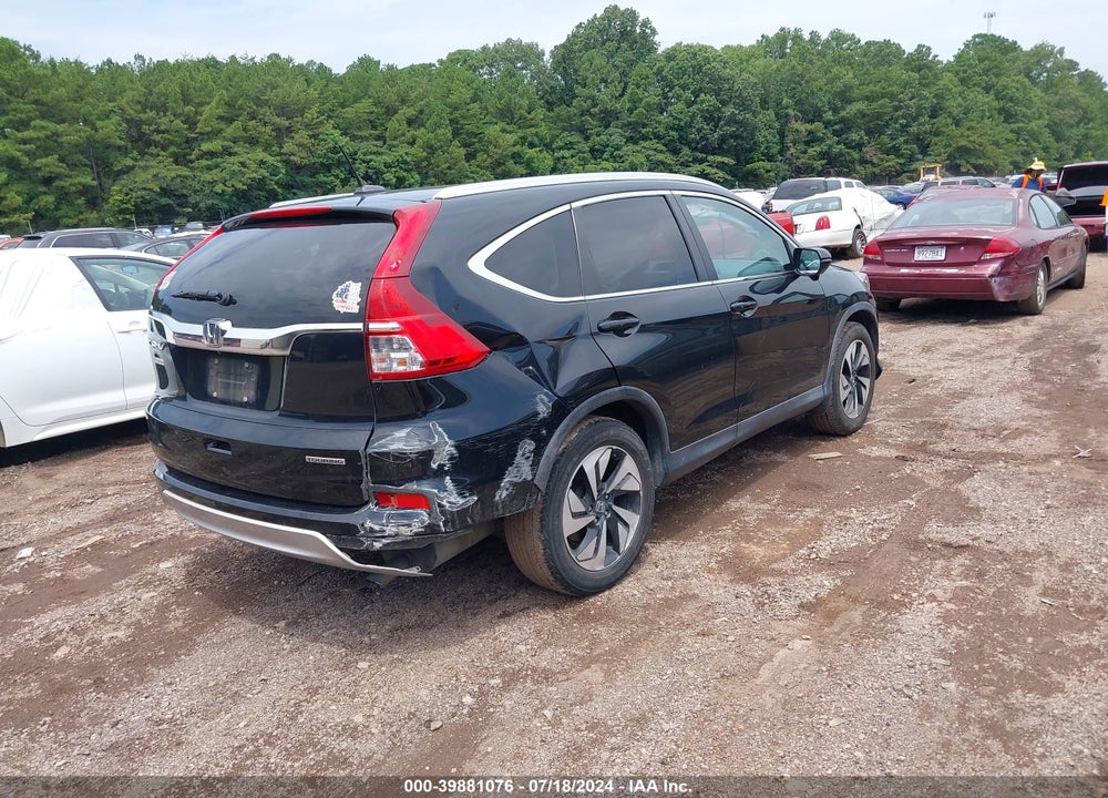 2016 HONDA CR-V TOURING VIN: 5J6RM3H94GL004460