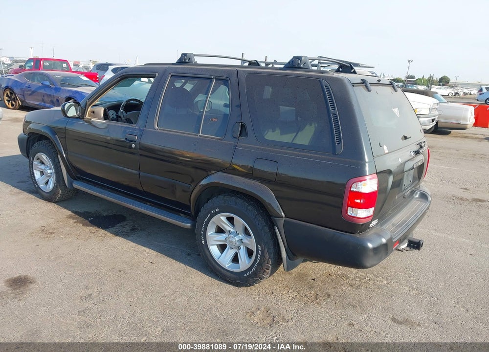 2002 NISSAN PATHFINDER LE VIN: JN8DR09Y22W744137