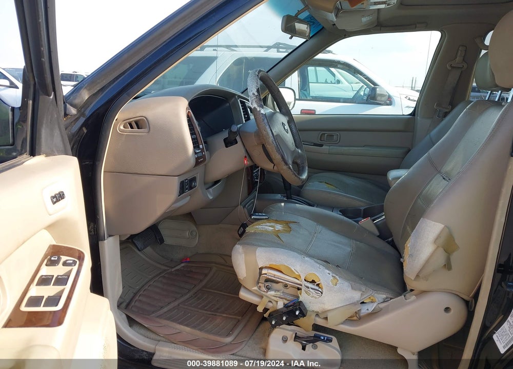 2002 NISSAN PATHFINDER LE VIN: JN8DR09Y22W744137