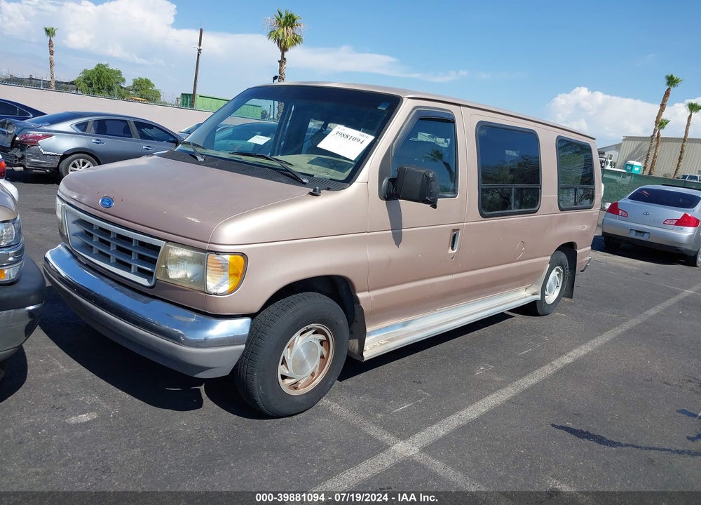 1996 FORD ECONOLINE E150 VAN VIN: 1FDEE14H7THB16505
