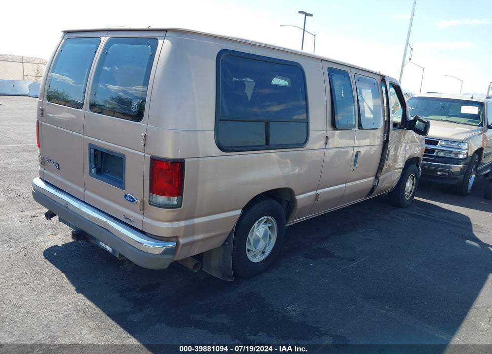 1996 FORD ECONOLINE E150 VAN VIN: 1FDEE14H7THB16505