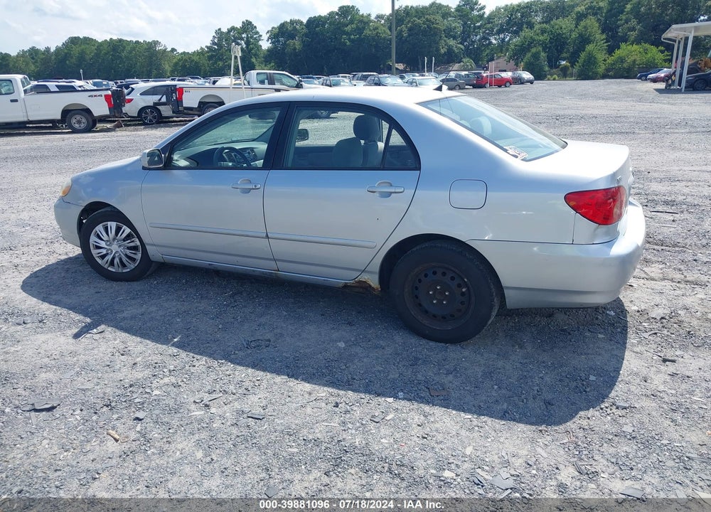 2005 TOYOTA COROLLA LE VIN: JTDBR32E152065377