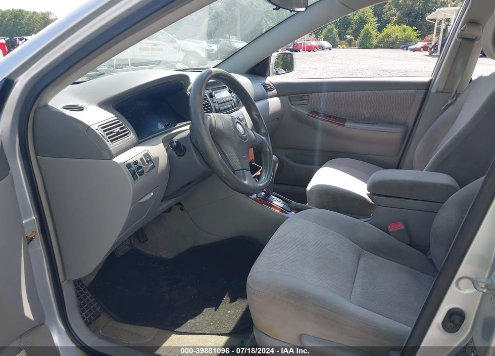 2005 TOYOTA COROLLA LE VIN: JTDBR32E152065377