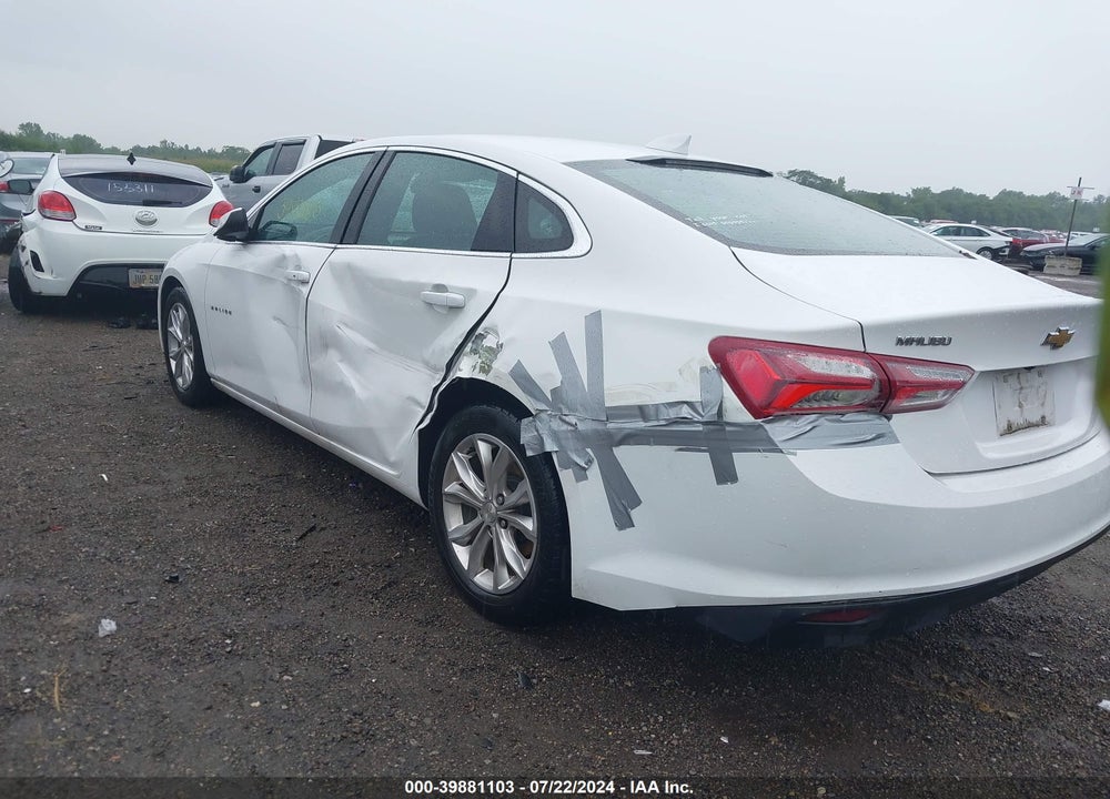 2020 CHEVROLET MALIBU FWD LT VIN: 1G1ZD5ST8LF046721