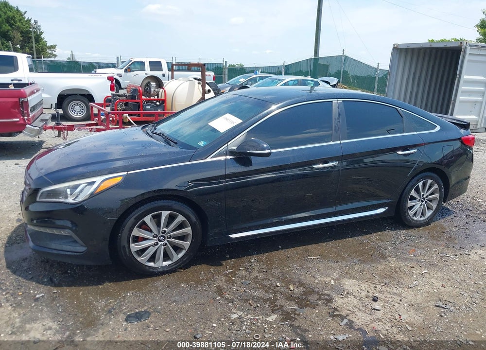 2015 HYUNDAI SONATA SPORT VIN: 5NPE34AF9FH102013
