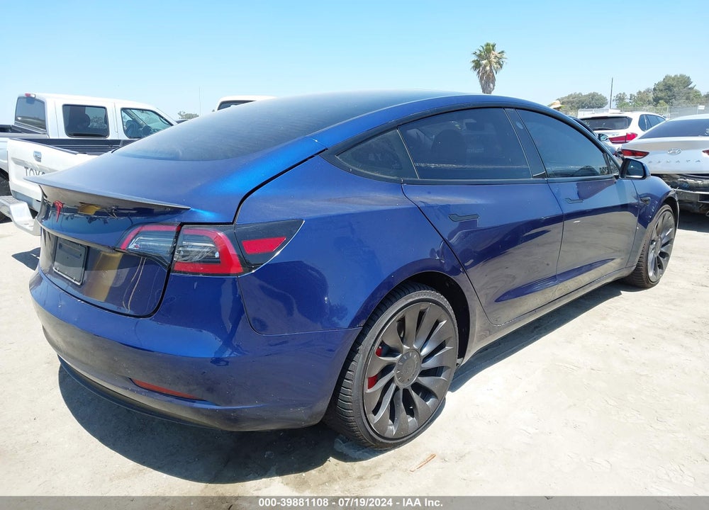 2023 TESLA MODEL 3 PERFORMANCE DUAL MOTOR ALL-WHEEL DRIVE VIN: 5YJ3E1EC7PF509747