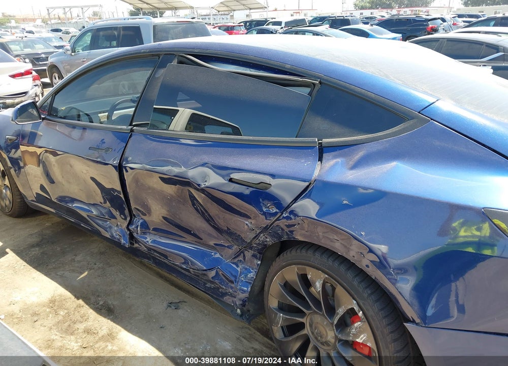 2023 TESLA MODEL 3 PERFORMANCE DUAL MOTOR ALL-WHEEL DRIVE VIN: 5YJ3E1EC7PF509747
