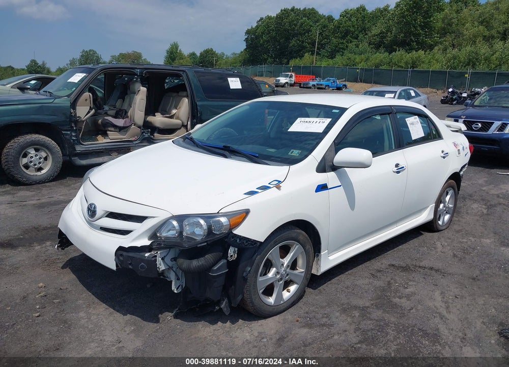2011 TOYOTA COROLLA S VIN: 2T1BU4EE3BC653682