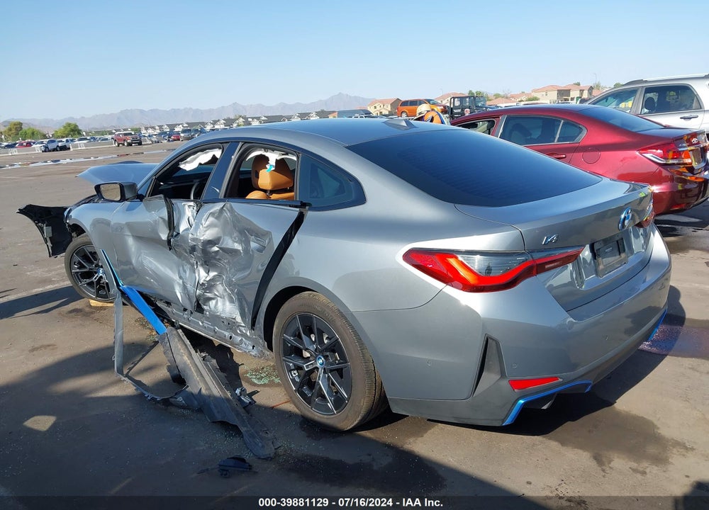 2022 BMW I4 EDRIVE40 VIN: WBY73AW01NFN12551