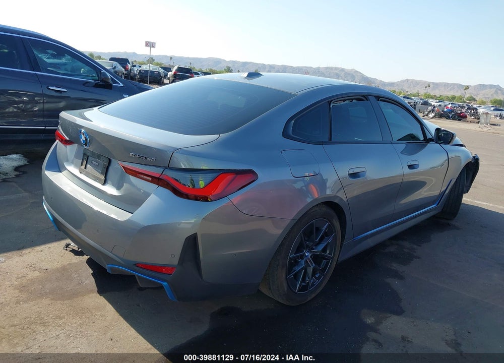 2022 BMW I4 EDRIVE40 VIN: WBY73AW01NFN12551