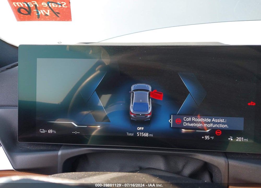 2022 BMW I4 EDRIVE40 VIN: WBY73AW01NFN12551
