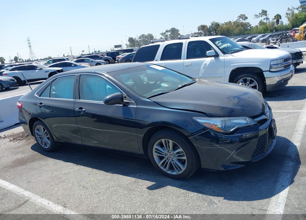 2015 TOYOTA CAMRY SE VIN: 4T1BF1FK6FU017422