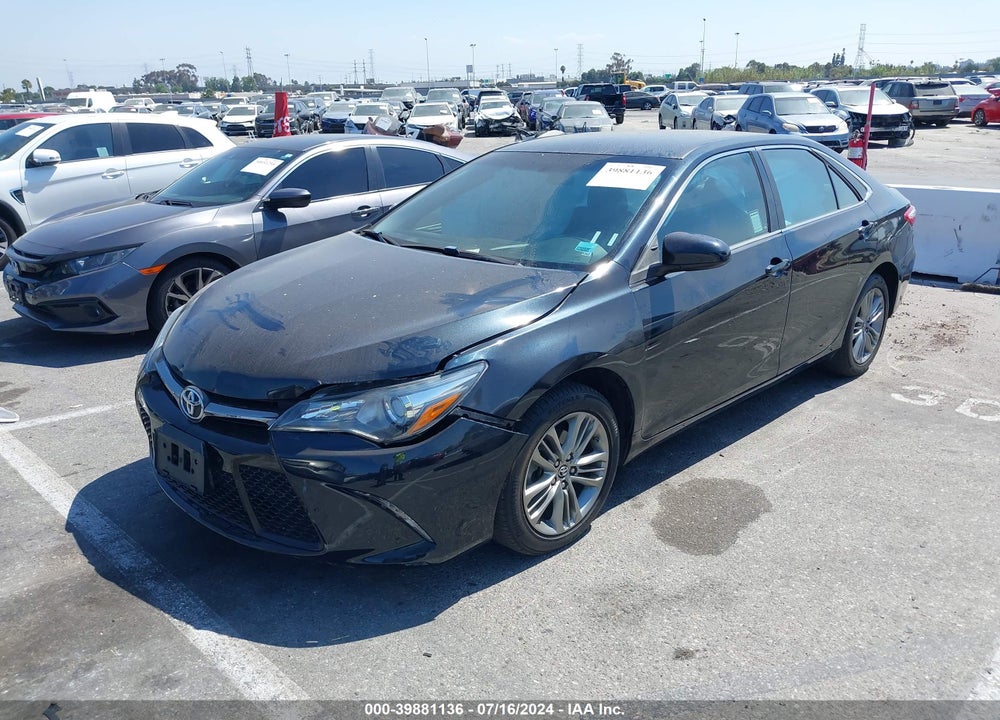 2015 TOYOTA CAMRY SE VIN: 4T1BF1FK6FU017422