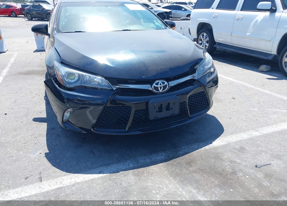 2015 TOYOTA CAMRY SE VIN: 4T1BF1FK6FU017422