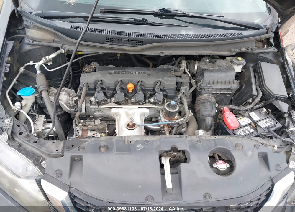 2013 HONDA CIVIC EX VIN: 19XFB2F82DE255193