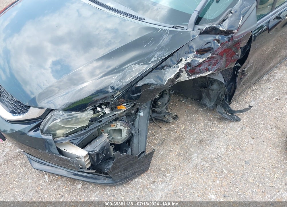 2013 HONDA CIVIC EX VIN: 19XFB2F82DE255193