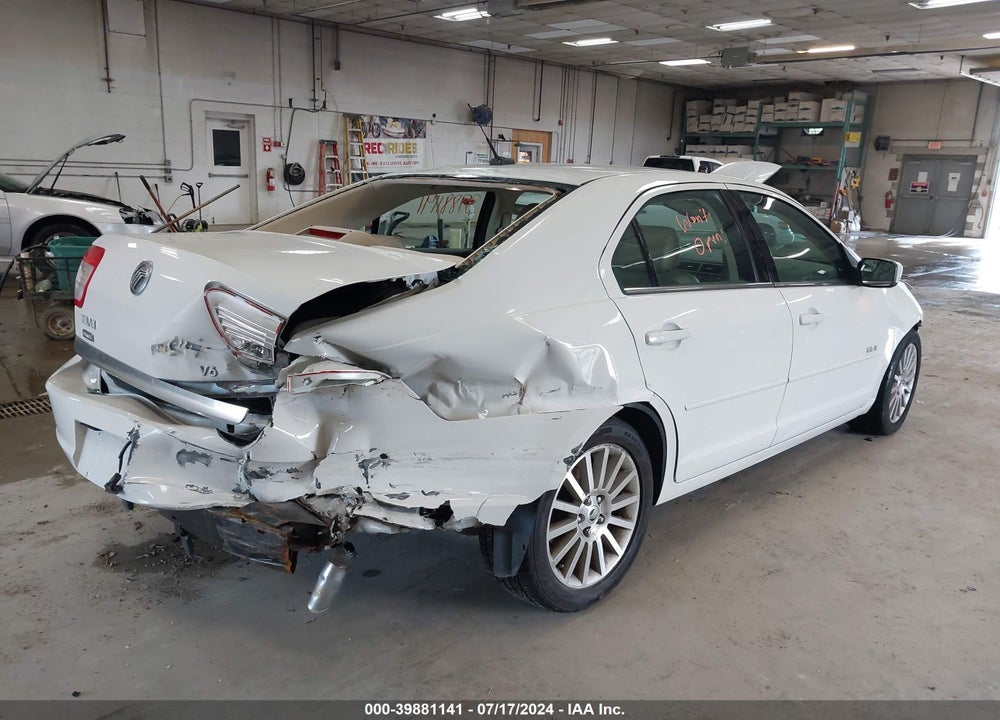 2008 MERCURY MILAN V6 PREMIER VIN: 3MEHM08148R615214