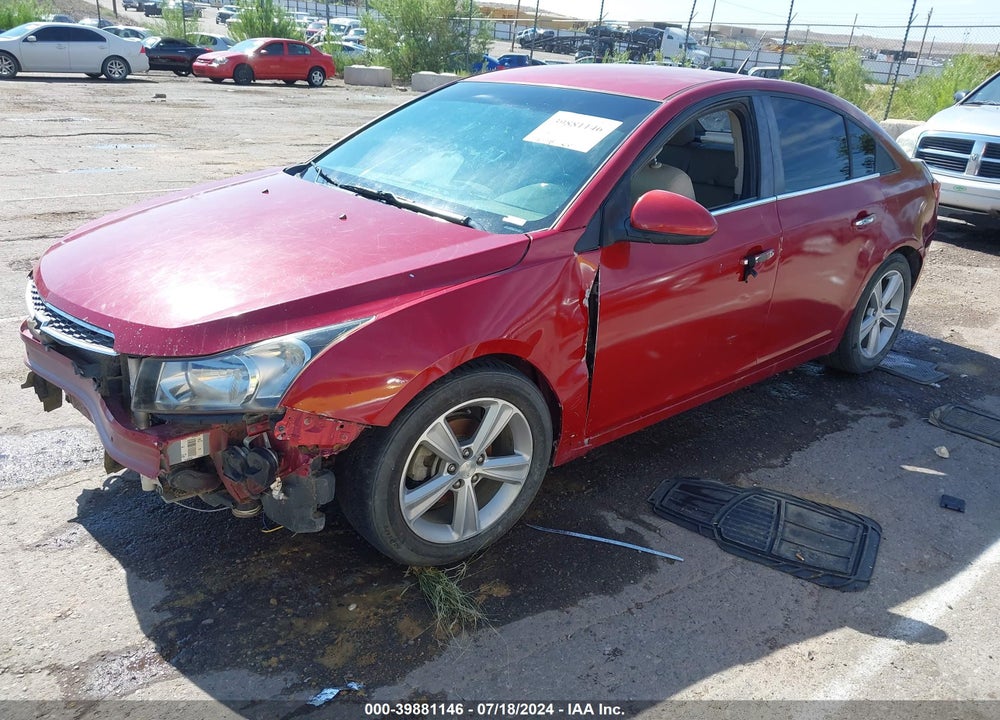 2012 CHEVROLET CRUZE 2LT VIN: 1G1PG5SC0C7139824