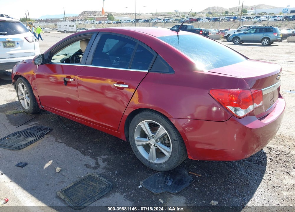 2012 CHEVROLET CRUZE 2LT VIN: 1G1PG5SC0C7139824