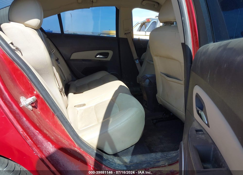2012 CHEVROLET CRUZE 2LT VIN: 1G1PG5SC0C7139824