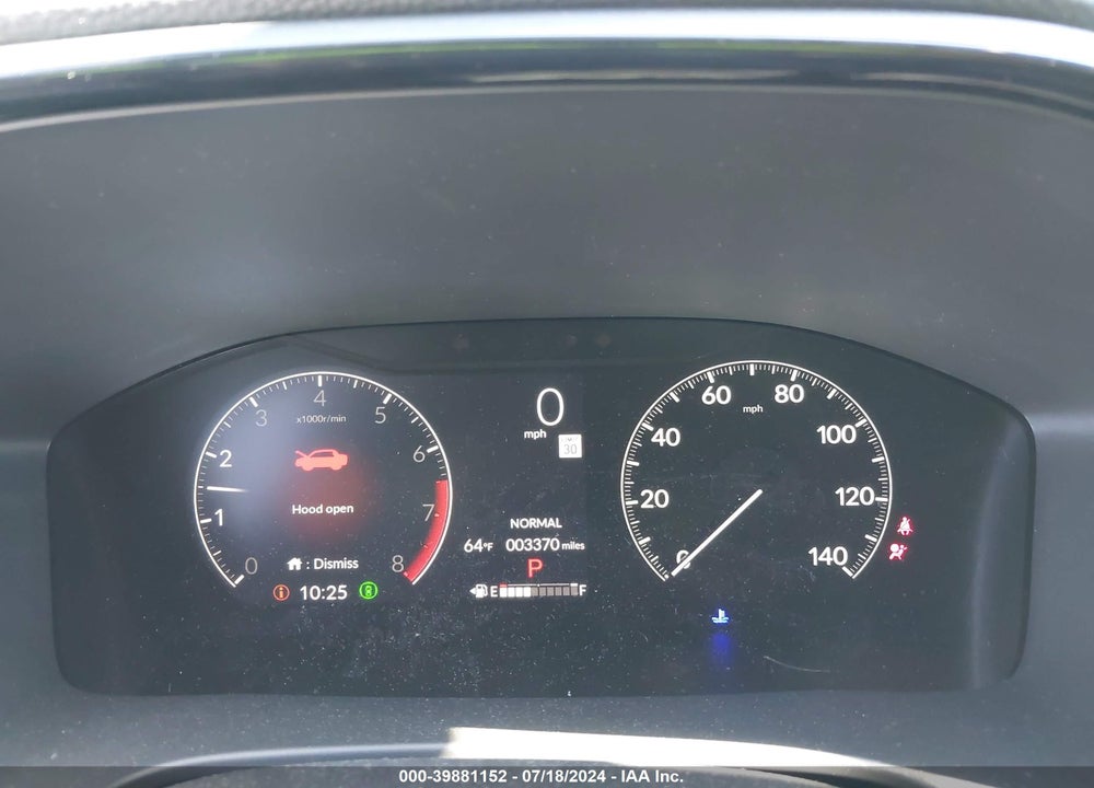 2024 HONDA CR-V EX AWD VIN: 7FARS4H44RE019072