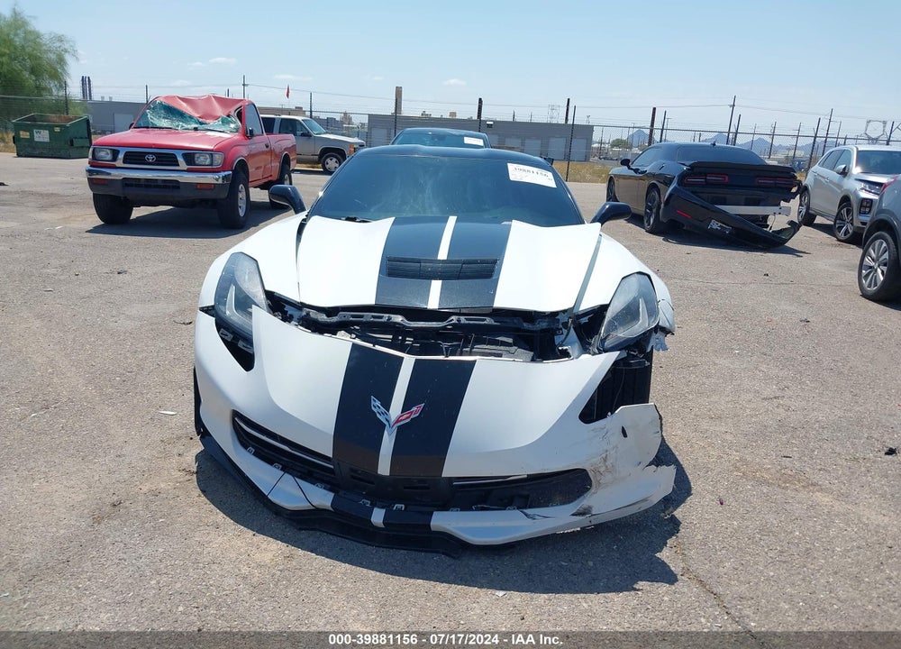 2014 CHEVROLET CORVETTE STINGRAY VIN: 1G1YB2D78E5110765