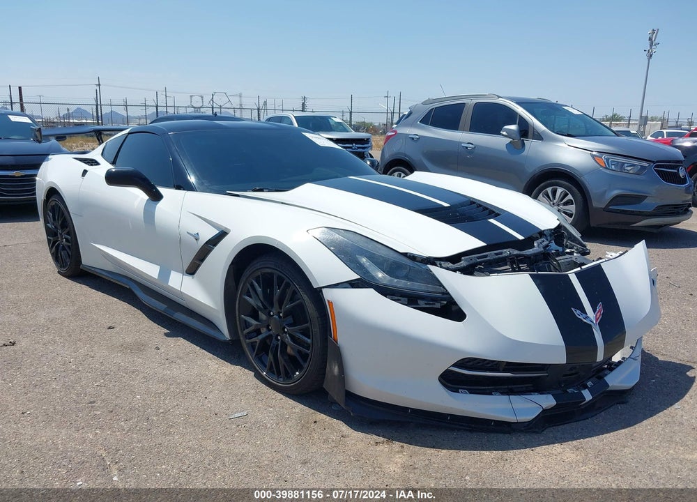 2014 CHEVROLET CORVETTE STINGRAY VIN: 1G1YB2D78E5110765