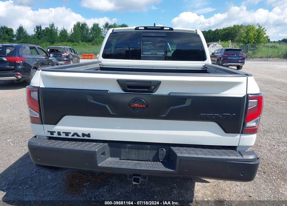 2022 NISSAN TITAN PRO-4X 4X4 VIN: 1N6AA1ED6NN103336