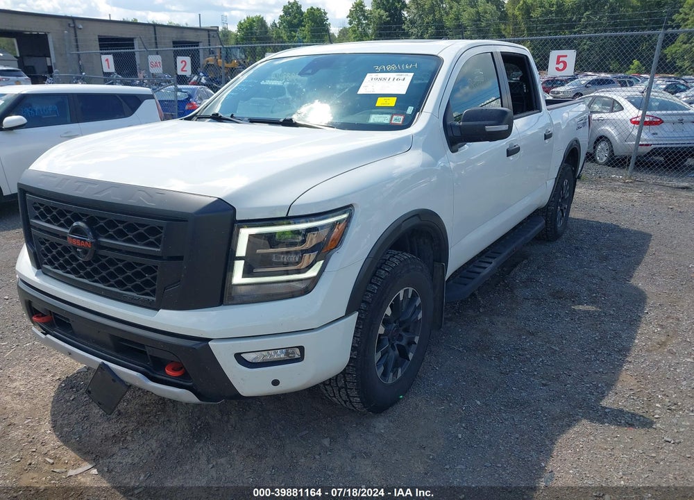 2022 NISSAN TITAN PRO-4X 4X4 VIN: 1N6AA1ED6NN103336